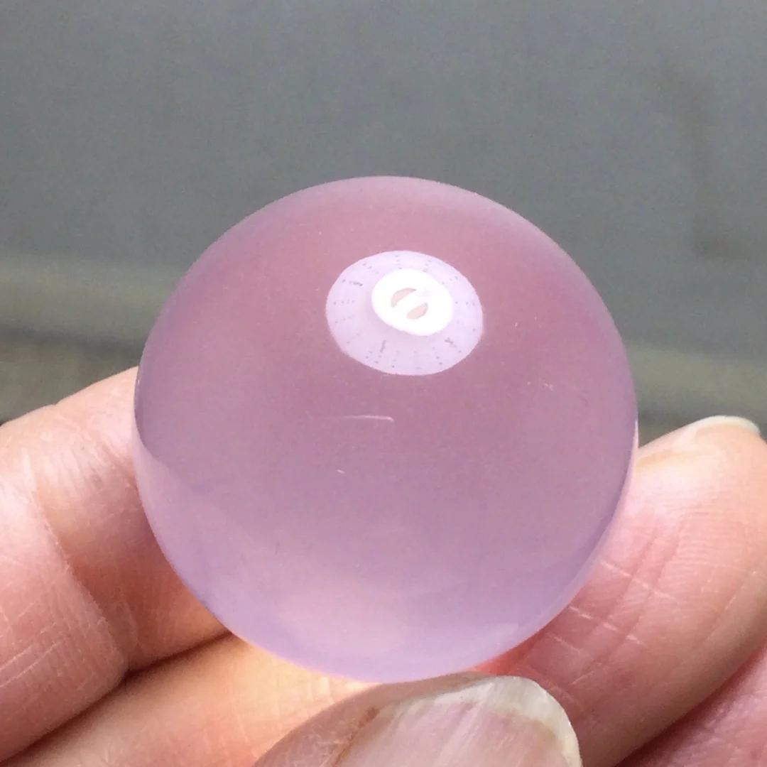 

Натуральный розовый кварц, женский кулон, сфера, основа, лиса, розовый кварц, 25 мм, ювелирные изделия с кристаллами лисы, любви, AAAAA