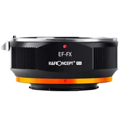 K&F Concept EOS to FX Pro Adapter Canon EOS EF EFS to Fujifilm X-Pro3 X-Pro2 X-T5 X-T4 X-E4 XT100 XH2S XS10 XS20 X100V X-T30II