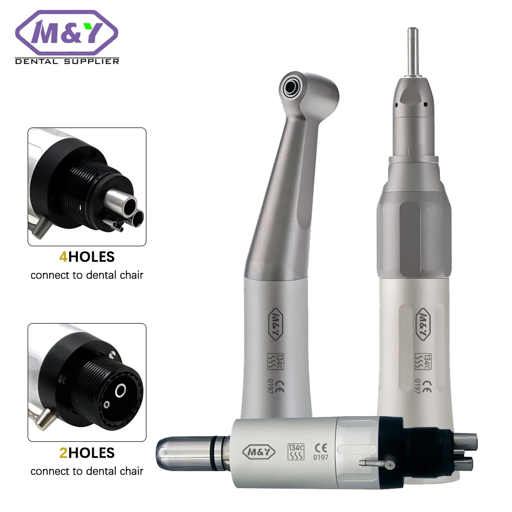 

free shipping Dental low speed handpiece FX23 contra angle FX205 air motor FX65 straight handpiece slow speed air turbine dentis