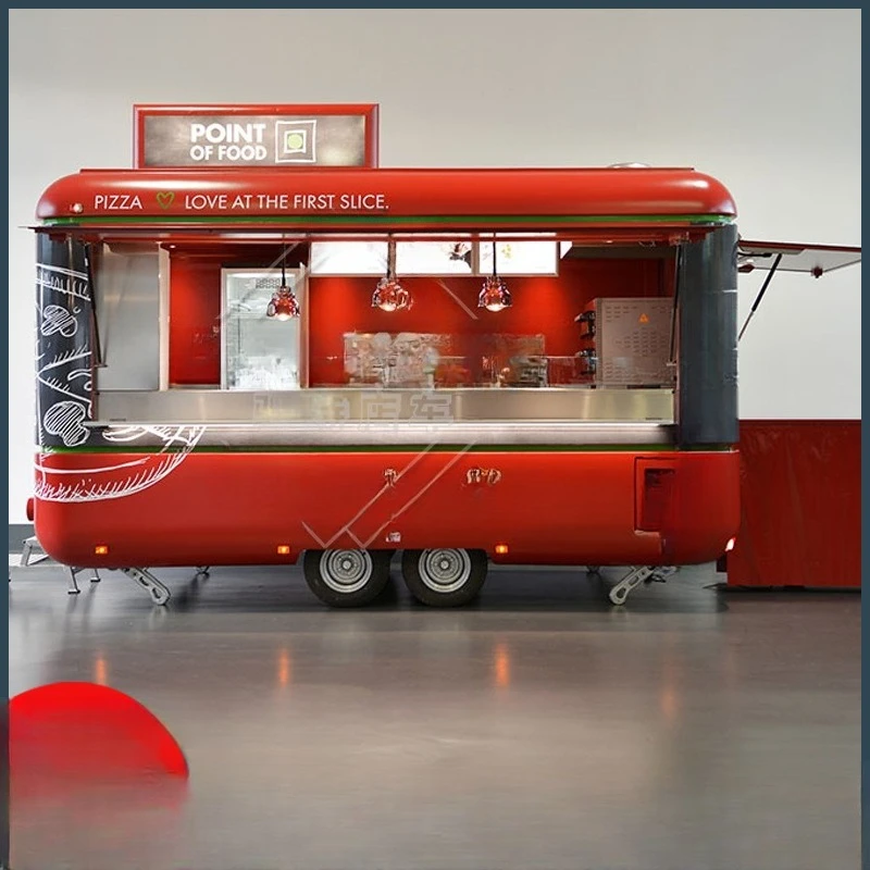 

Multifunctional Internet celebrity mid-to-high-end mobile food truck camping seaside park mobile coffee milk tea truck ice