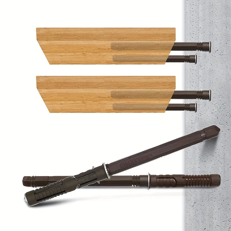 

6 шт. скрытые плавающие кронштейны для полок, скрытые невидимые сверхмощные опорные кронштейны для настенных или настенных полок 1 х 10 см