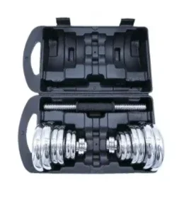 Manufacturers Selling 20kg-30kgkg Gym Commercial Fitness Weight Adjustable Dumbbell Barbell Set.