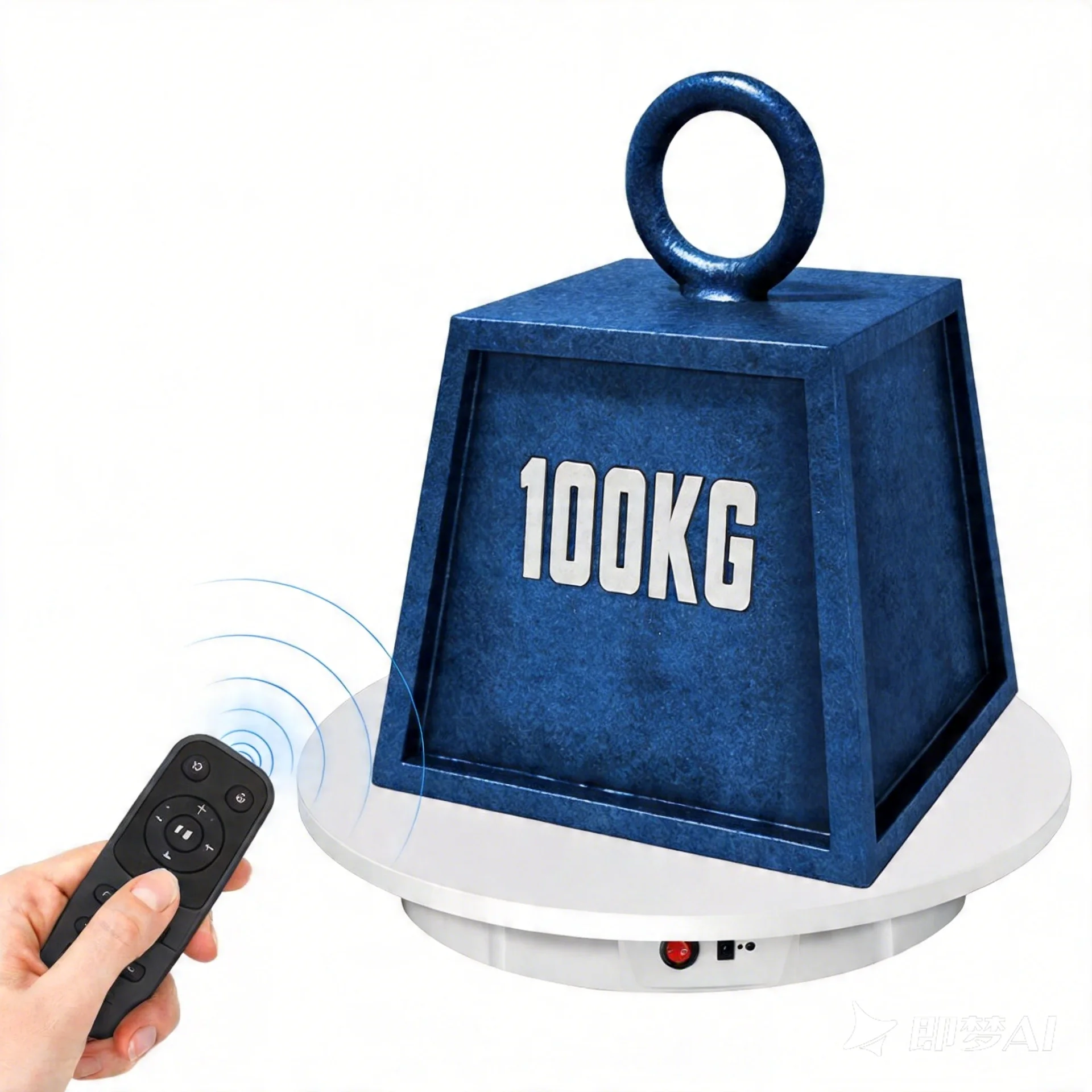 60cm Turntable Electric Motorized 360 Degree Rotating Display Stand for Photography Product Display with Remote Control