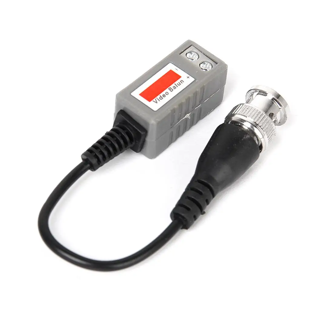 Video CCTV BNC Twisted Balun Transceiver Pasif UTP Balun BNC Cat5