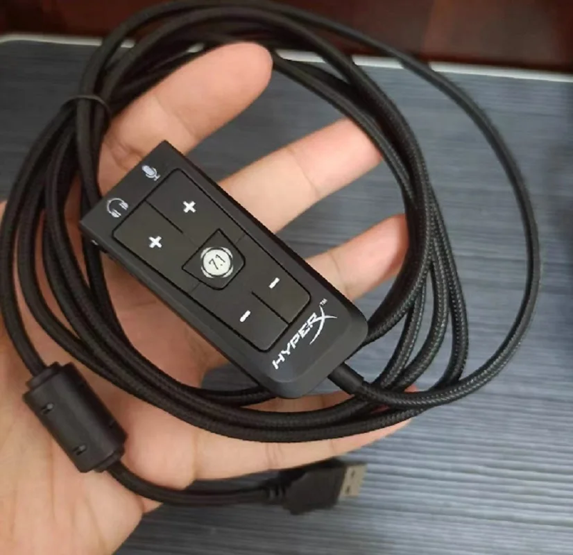 استبدال سماعات الرأس الأصلية للألعاب ، بطاقة الصوت ، بطاقة الصوت ل KingStone ، HyperX II ، Alpha S ، مسدس 7.1