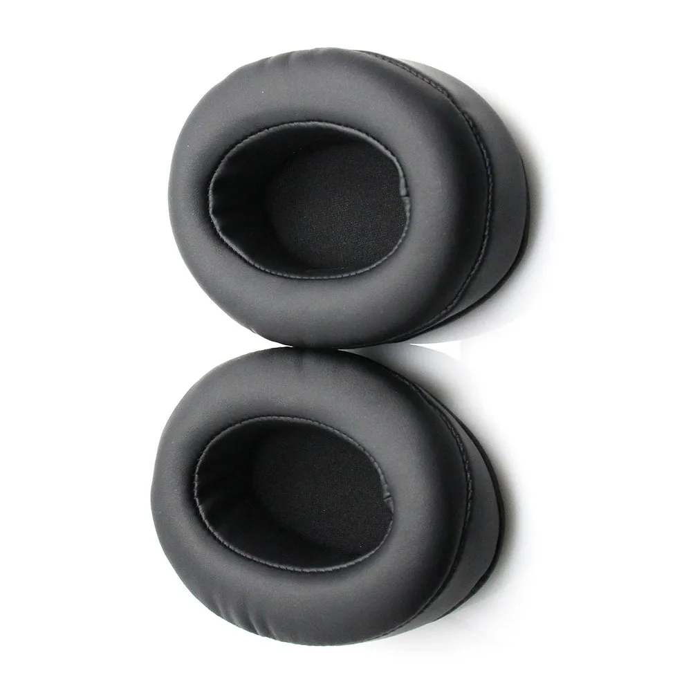 

2pcs Black Replacement Ear Pads For Headset High Elasticity Soft Comfortable Durable Protein Ear Cushion Memory Foam