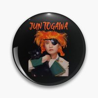 Jun Togawa Best Seling Limited Edition  Soft Button Pin Cartoon Funny Lover Collar Badge Clothes Brooch Creative Hat Decor