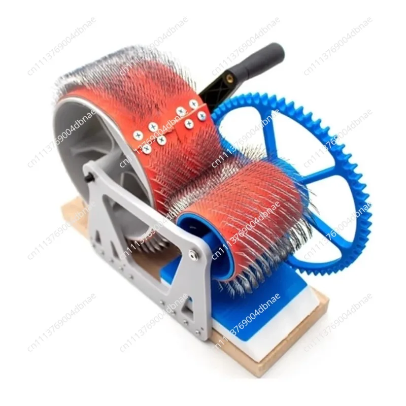 Professional DIY Hand-Cranked Wool Combing Machine - High-Efficiency Wool Felt-Making Tool for Hand-Combing Woolen Yarn DIY Craf
