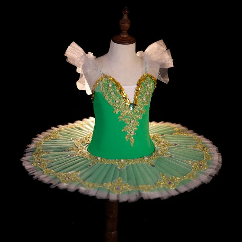 子供用チュチュ-シグネット-サスペンダー付きチュチュ-ダンス練習着