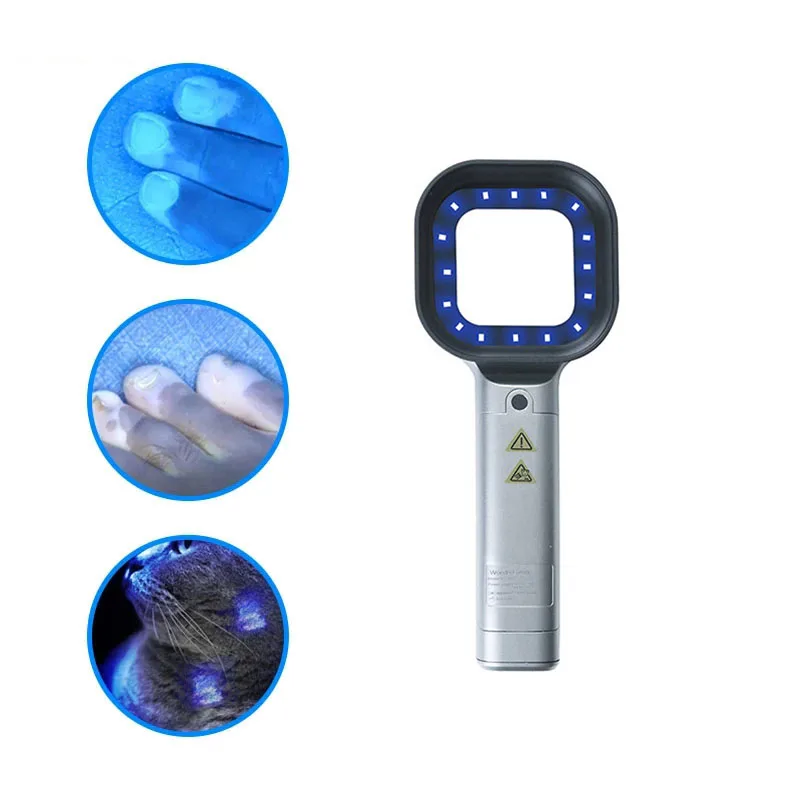 CE clear safety analyzer wood lamp for  pigment test wood lamp analyzer