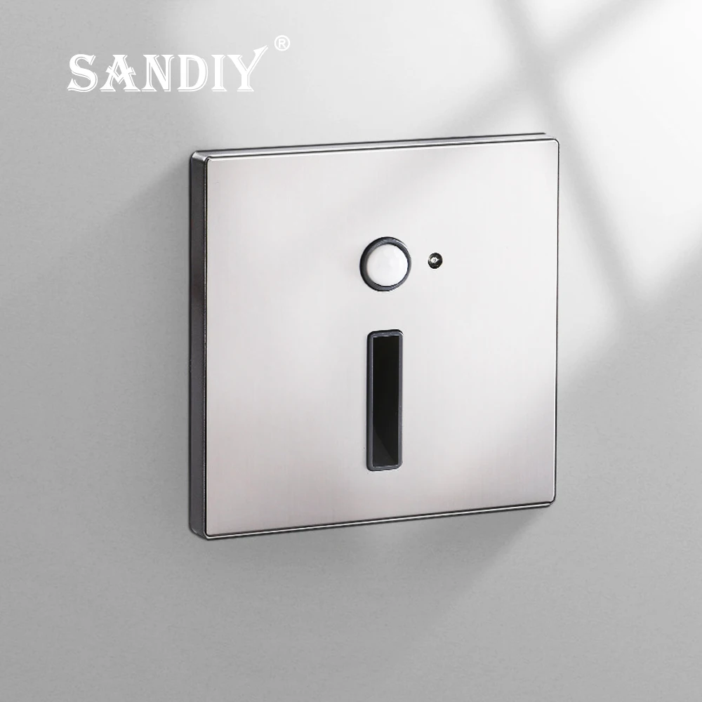 SANDIY Sensor Stair Light Motion Detect Wall Sconce Lamp Automatic Nightlights Recessed Footlight for Step Ladder Bedroom Closet