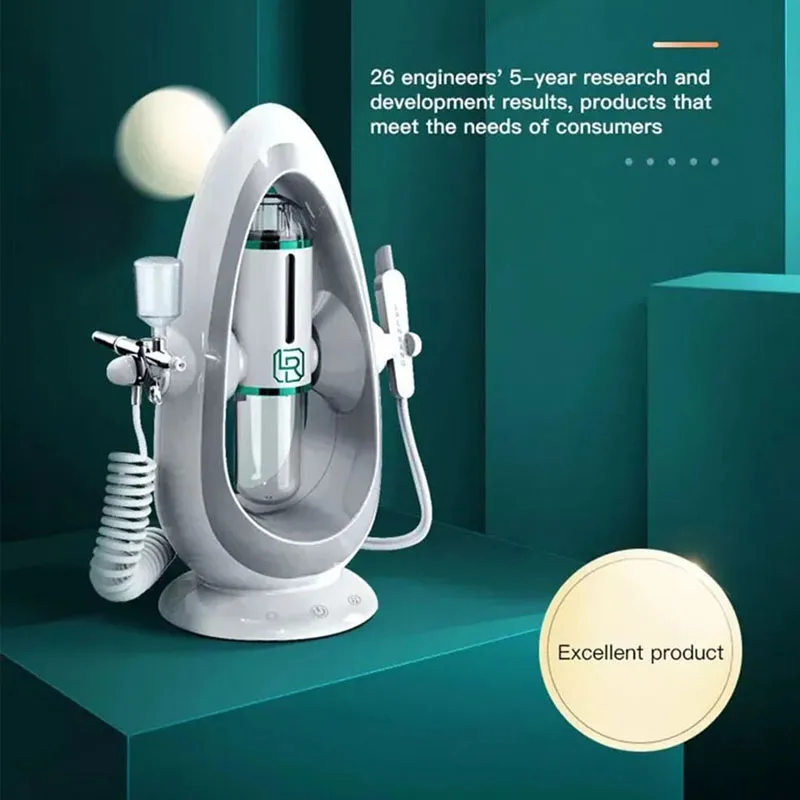 Face Beauty Device 2 In1 Pore Vacuum Cleaner Electric Micro Small Bubble Facial Cleaning Machine Skin Rejuvenation Sprayer Spa