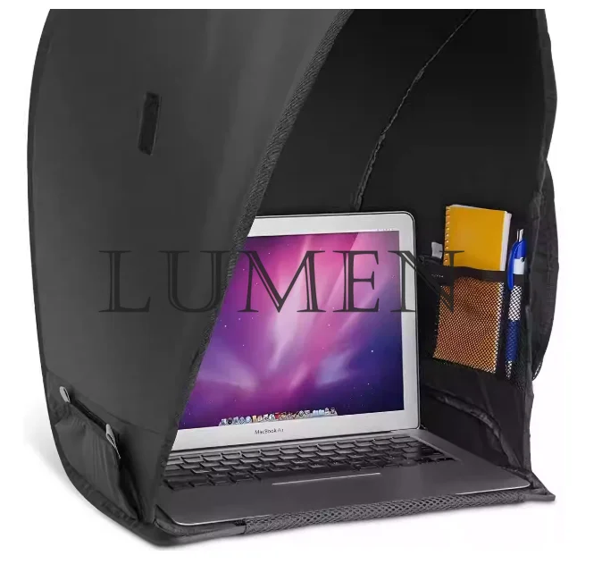Laptop Tablet Lens Hood Dust-proof Rain-proof Sun-blocking Protective Cover Tent