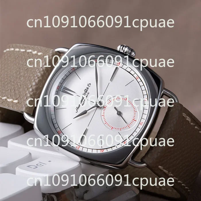 Retro 36mm Small Soap Block Waterproof Dress Automatic Mechanical Watch