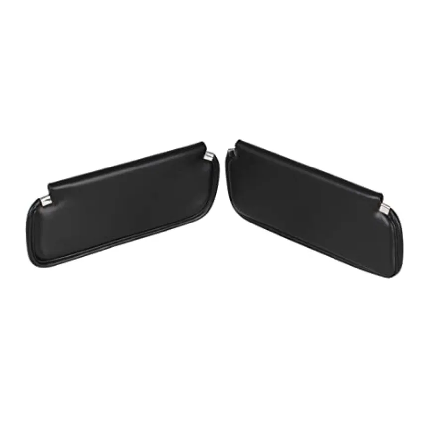 

1969-1976 Corvette C3 Black Vinyl Sunvisors for Classic Car Interior Upgrade