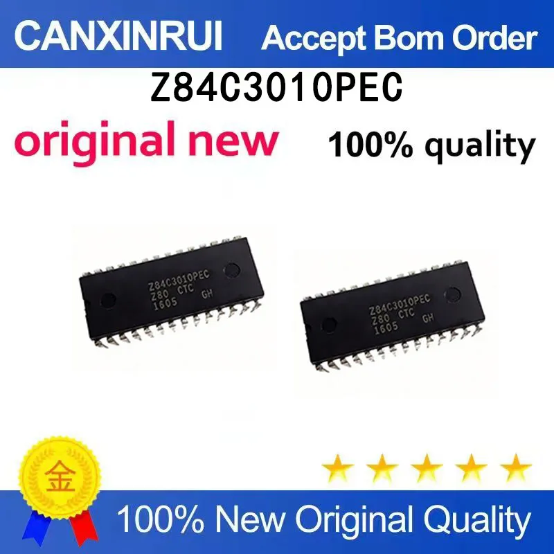 (5-100 pieces)Brand new original Z84C3010PEC 3010PEC DIP28 spot chip IC