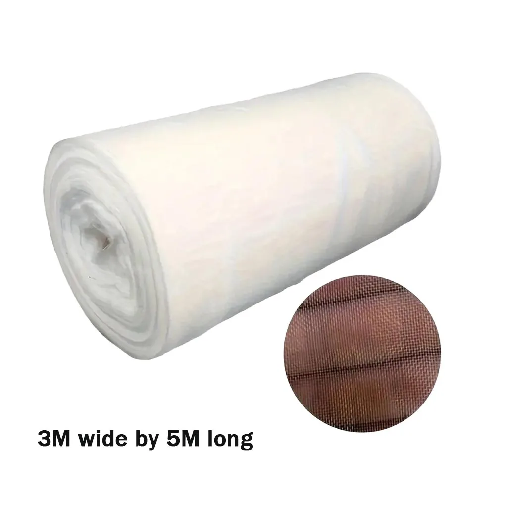 PE Encrypted Mesh Tear Resistant Corrosion Resistant UV Vegetable Pest And Plant Net W:3m H:5m