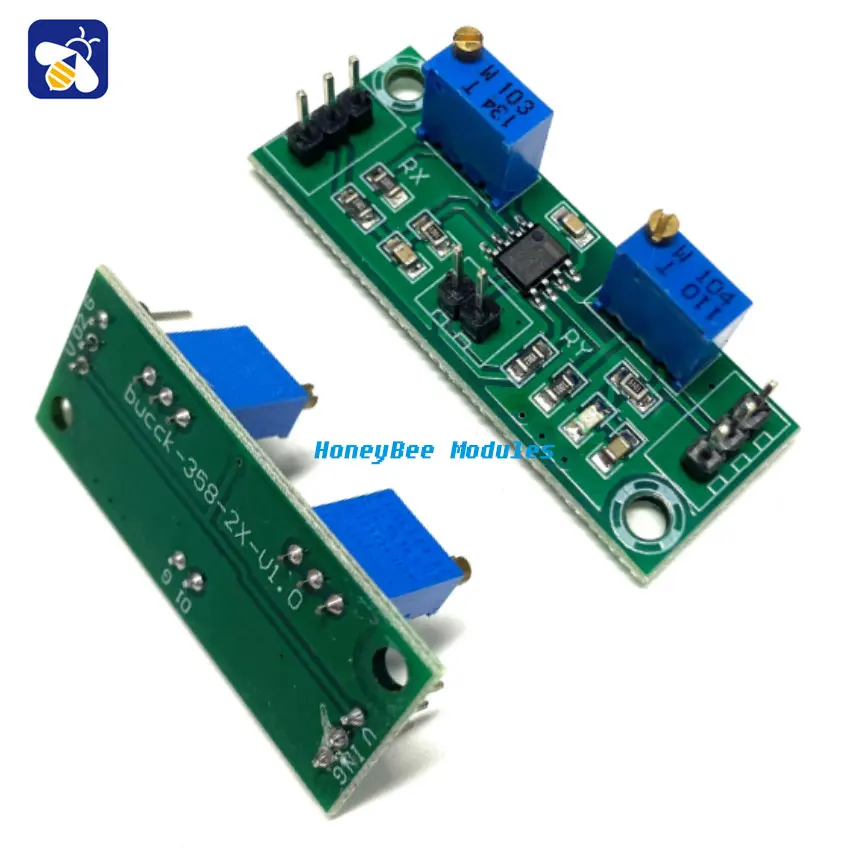 LM358 Weak Signal Amplifier Voltage Amplifier Secondary Op Amp Module Single Power Supply Signal Collector