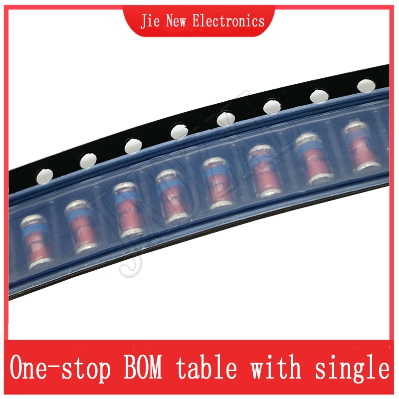 100PCS 1W Diodo Zener ZM4728A- ZM4756A ZM4732 ZM4733A ZM4740A ZM4742A ZM4744A ZM4746A ZM4747A ZM4751A ZM4753A ZM4755A LL-41