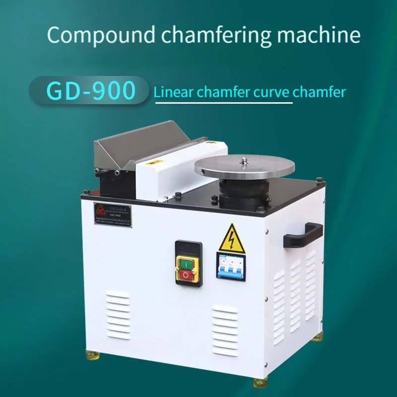 GD-900 Desktop High Speed Corner Trimmer Composite Chamfering Machine Woodworking Deburring Chamfering 380V