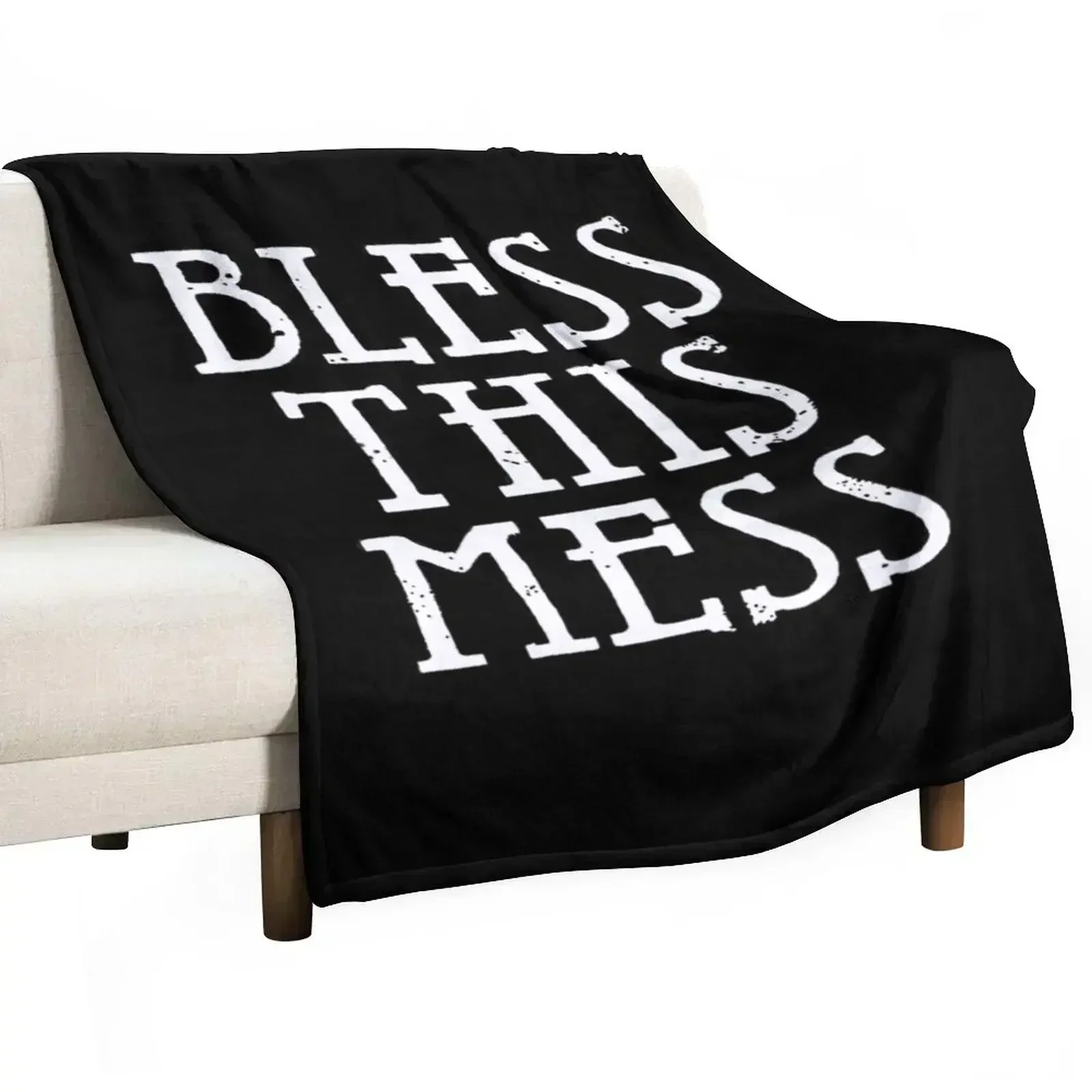 

Dance Gavin Dance Bless This Mess Throw Blanket Easy Care Comfortable Blanket for Couch