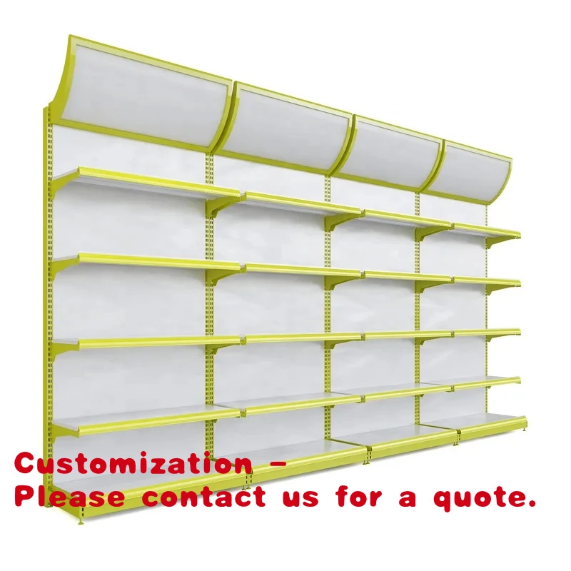 Customize.Store Metal Display Rack Supermarket Equipment Shelves Supermarket Store Shelf Market