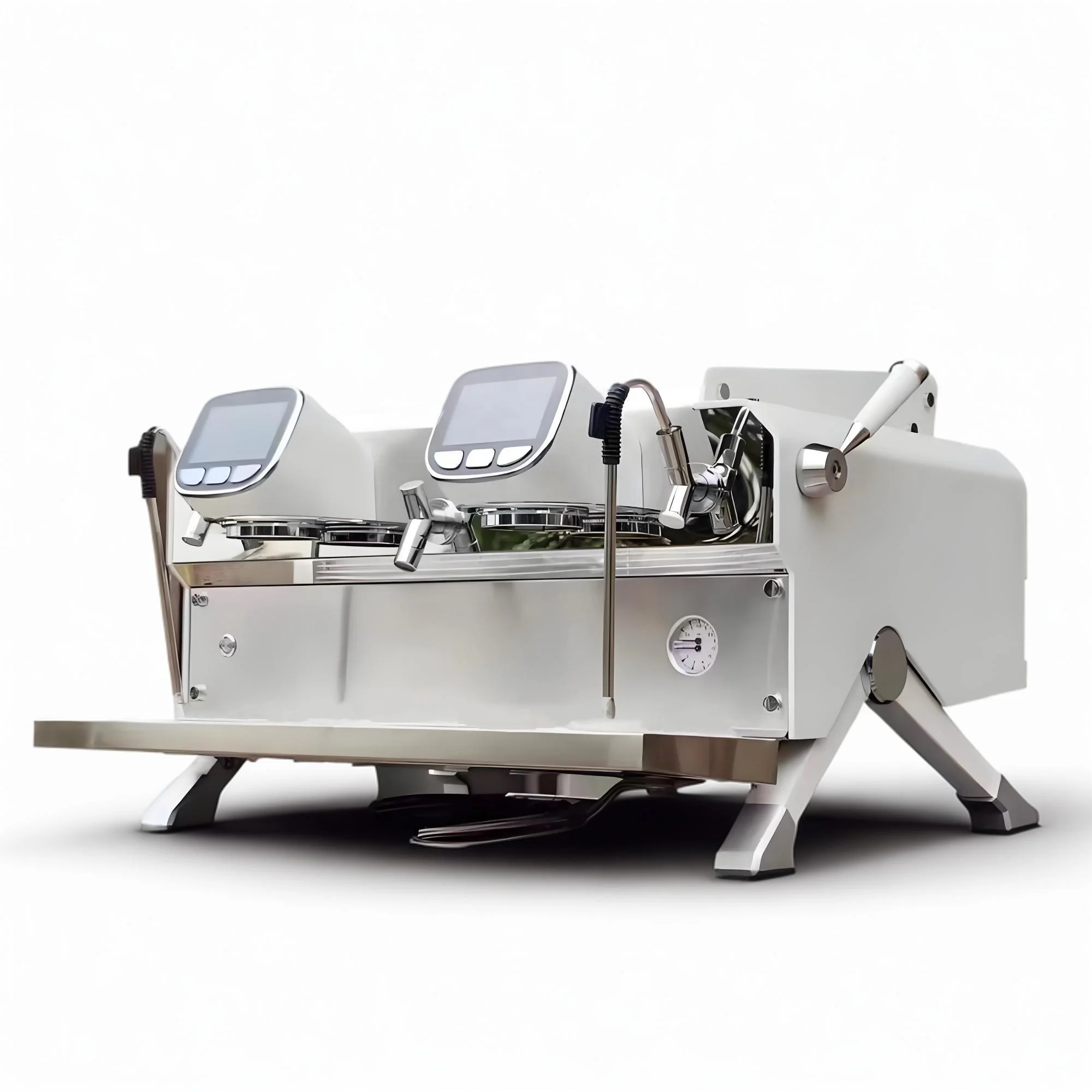

ST Professional Commercial Two Group Head Coffee and Boba Tea Shop Equipment Bubble Tea Maker and Espresso Machine