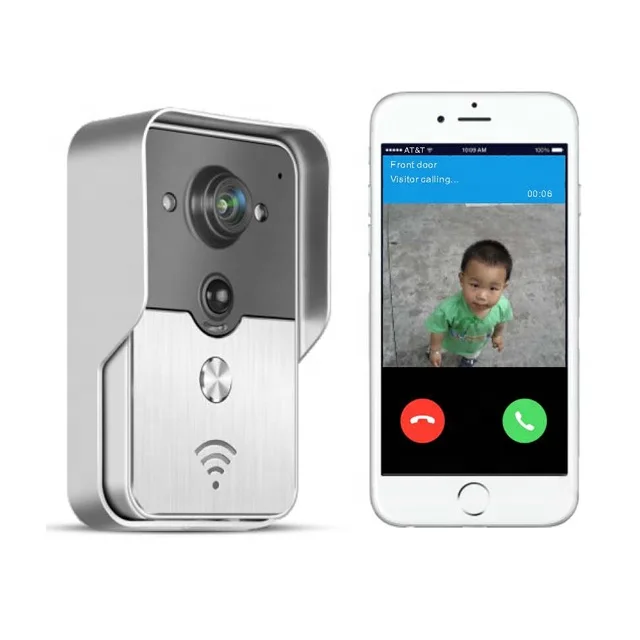 Android/iOS WiFi IP Video Door Entry System IP Intercom Systems