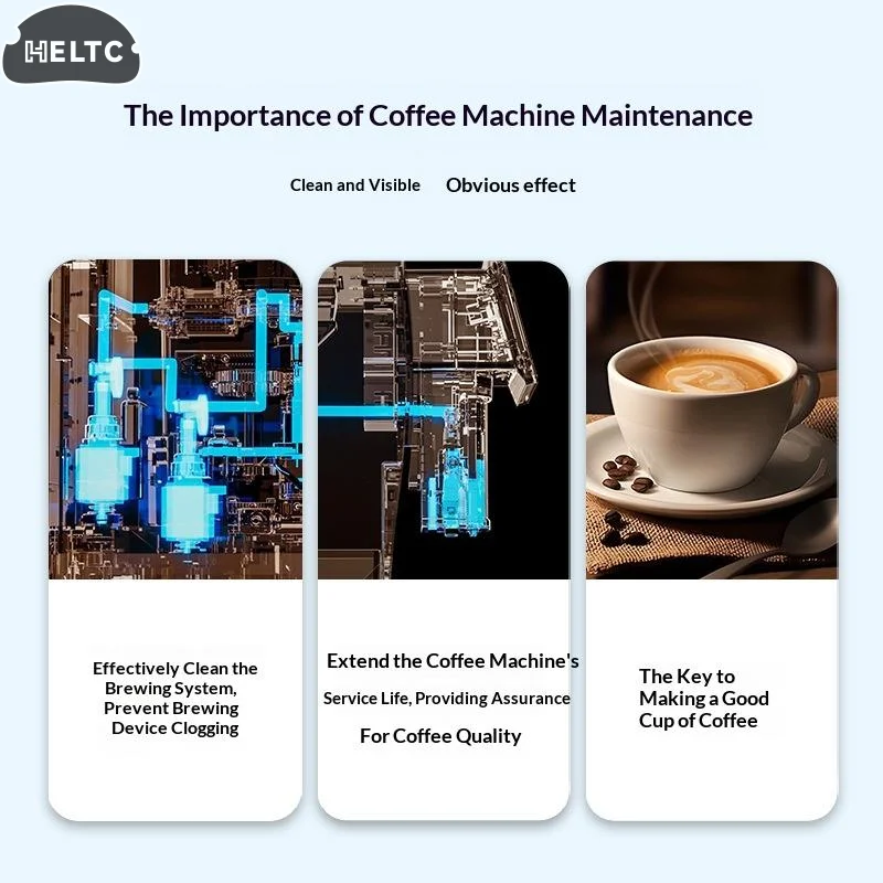 8Pcs/set Coffee Machine Espressos Device Descaler Tabs Espressos Machine Cleaning Tablets Cleaner Descaler Tablets For Home