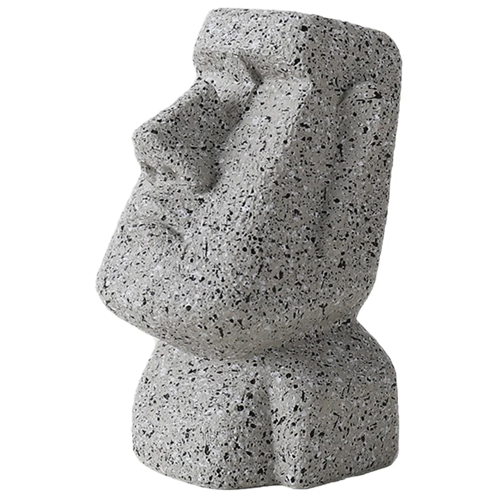 

Moai Statue Resin Glasses Holder Creative Desktop Ornament Sunglasses Display Stand Office Home Decor Gift Glasses Rack