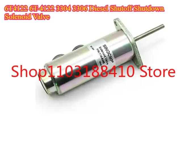 

6T4122 6T-4122 3304 3306 engine stop solenoid For Caterpillar CAT 3406C 320B 330B 336D Diesel Shutoff Shutdown Solenoid Valve