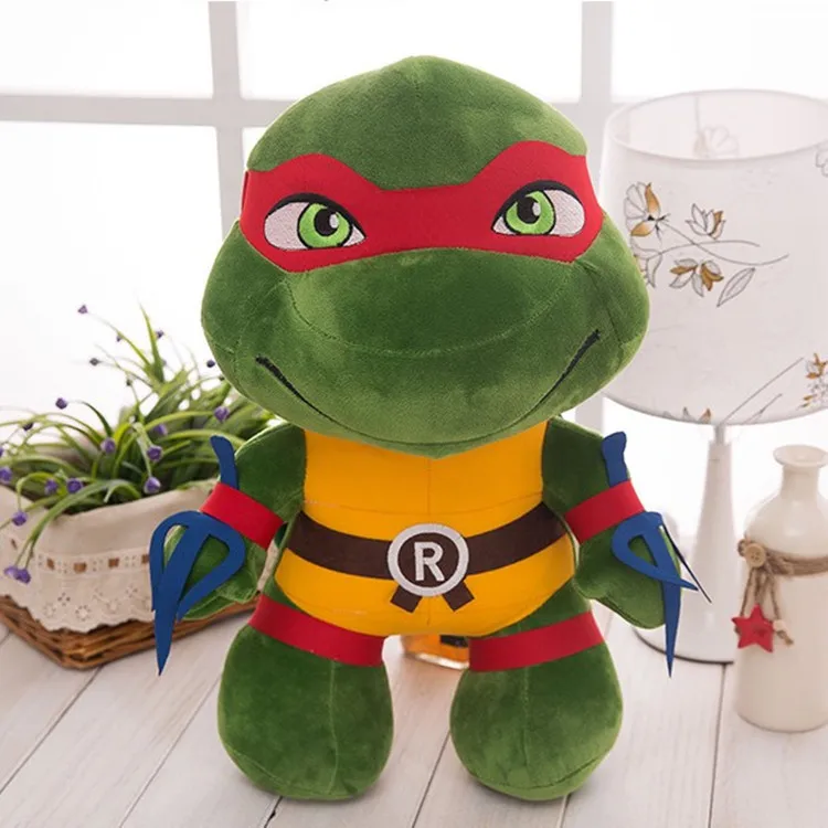 TMNT-juguete de peluche de Tortugas Ninja, juguete de 25/35cm, lindo Anime creativo, regalos para niñas y niños, Kawaii