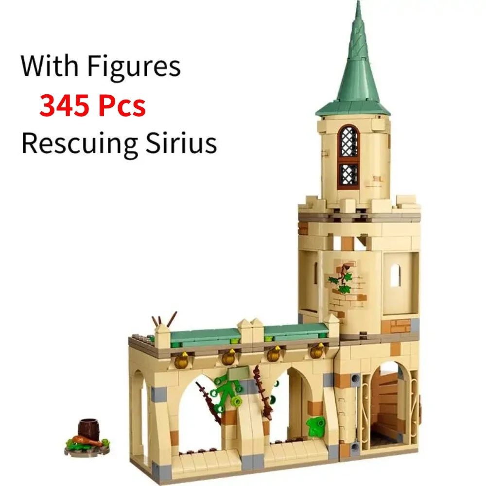 Sirius's Rescue Courtyard Construction Model Building Blocks 76401 DIY Castle Tower Toys For Boys Christmas Gift Home Decoration