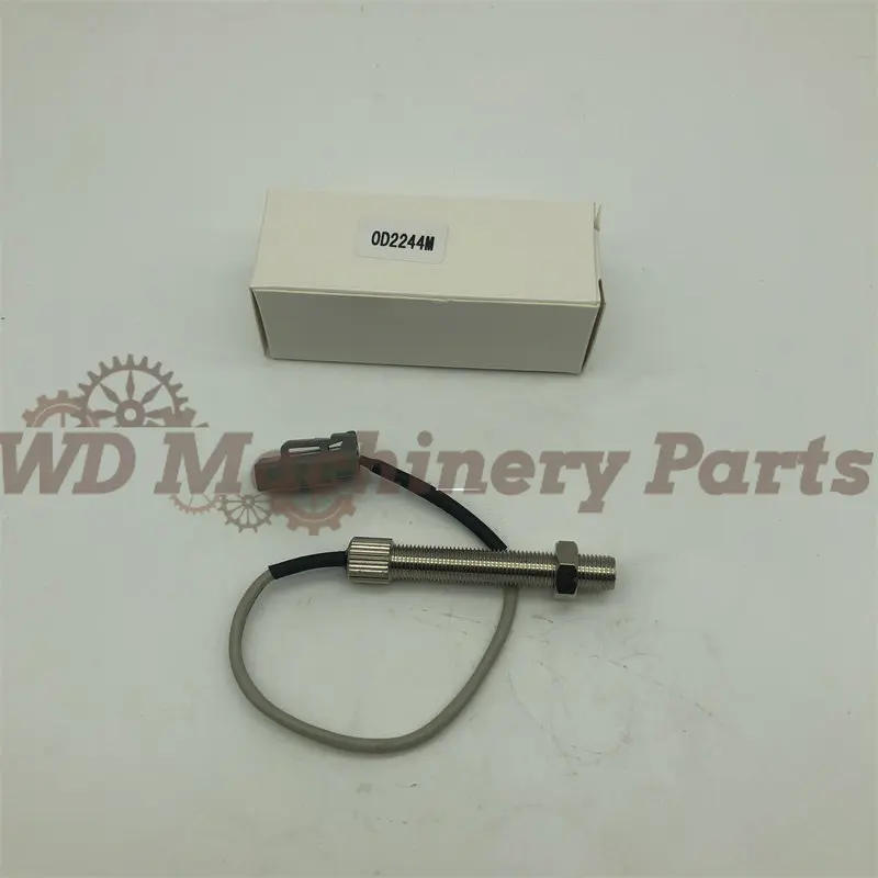 Generator Magnetic Speed Pick-Up Crank Sensor 0D2244M For 3/8 inch fine thread (3/8 x 24) and a special locking connector