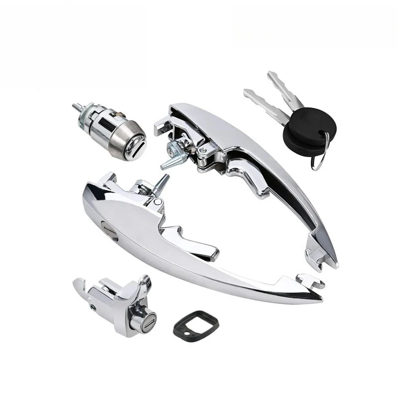 Manijas Exteriores Izquierda y Derecha para Puerta con 2 Llaves para VW Beetle VW Vocho 1973-2004 OEM 111837205J 1BM827503 1BM837205