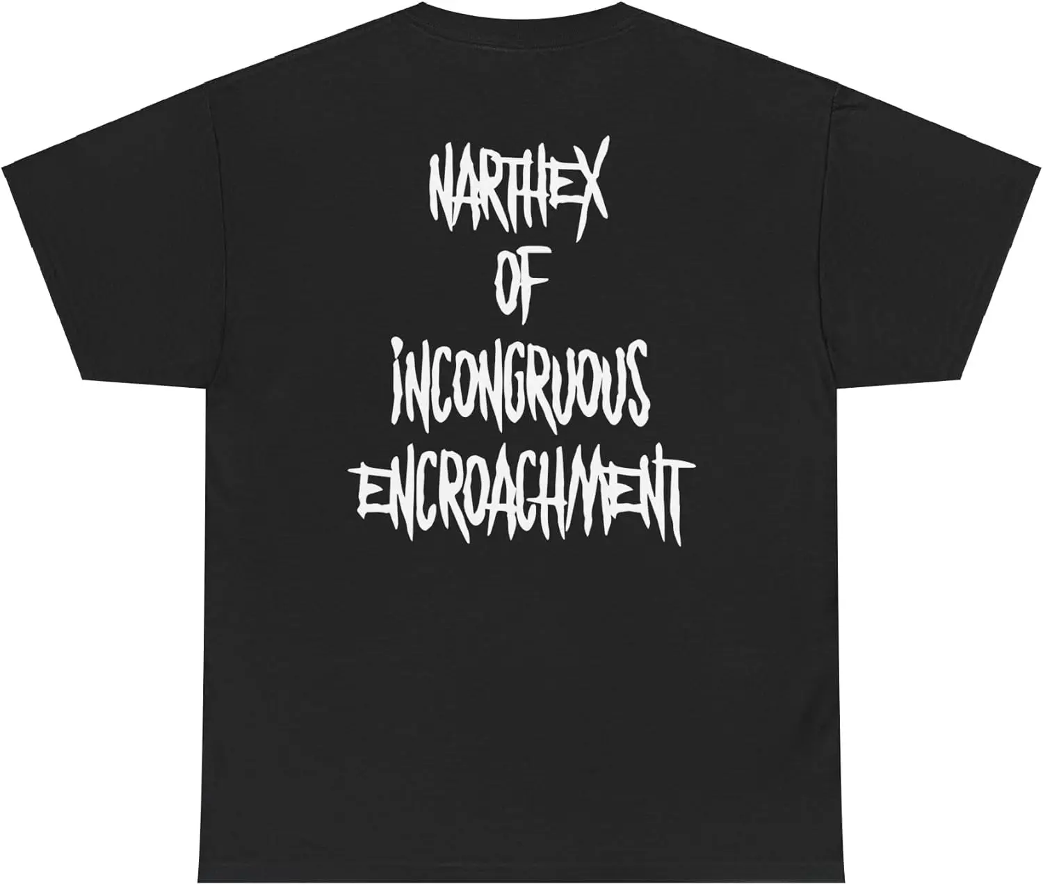 Narthex of Incongruous invasion Band Tees |