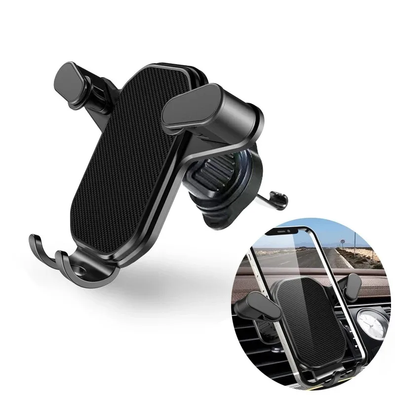 

Universal Car Phone Holder Gravity Mobile Stand GPS Support Auto Air Vent Mount for IPhone 14 13 12 11 Pro Max Xr Xiaomi Samsung