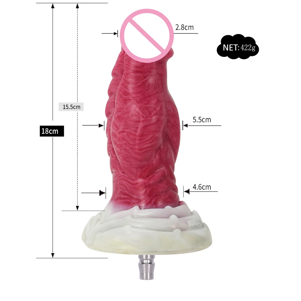 ROUGH BEAST Animal Dog Dildos Vac-U-Lock Sex Machine for Female Simulation Penis Masturbation Attachment For Women Sex Toys