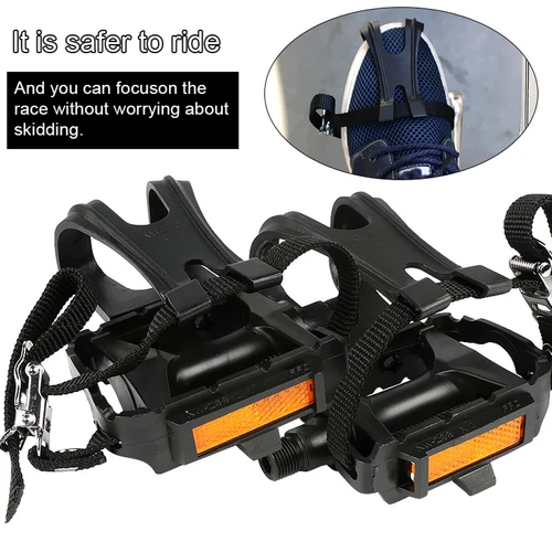 Correas antideslizantes para pedales de bicicleta, banda de encuadernación Para pedales de bicicleta de montaña y carretera, accesorio para ciclismo