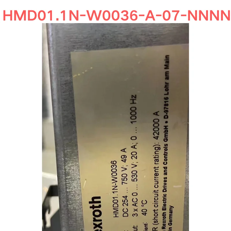 Second  hand  Rexroth  HMD01.1N-W0036-A-07-NNNN   test OK