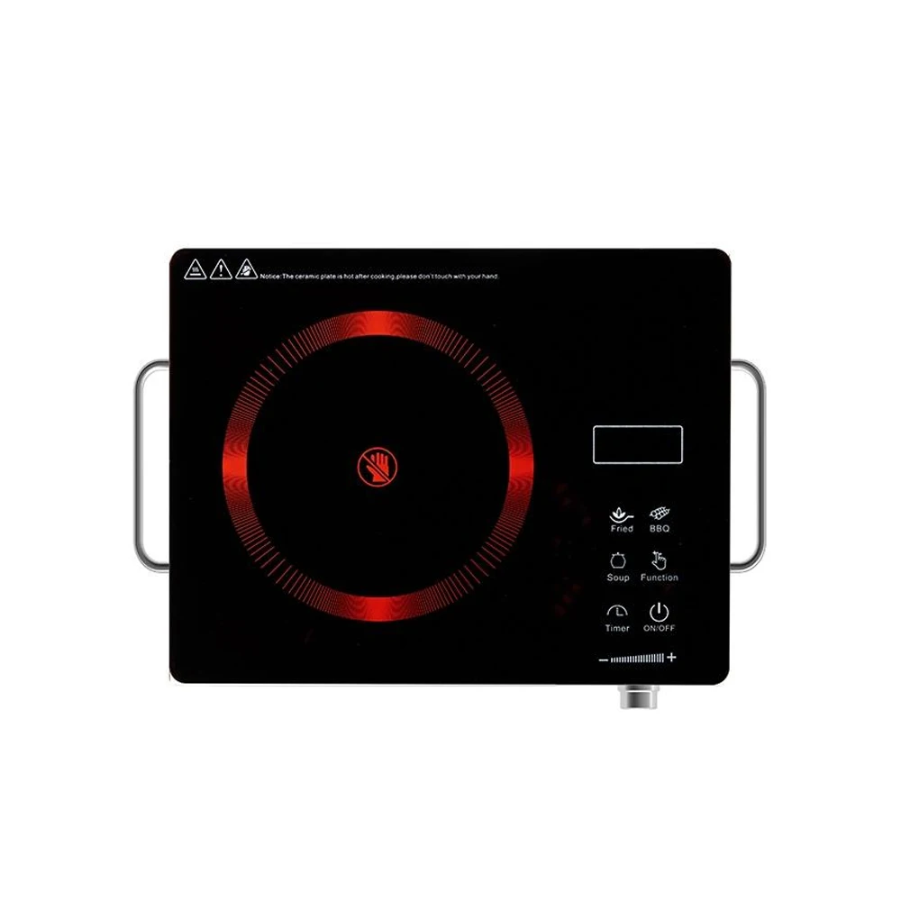 

2200W Electric Ceramic Stove Infrared Induction Cooker Cooking Furnace Home Cooktop US 110V