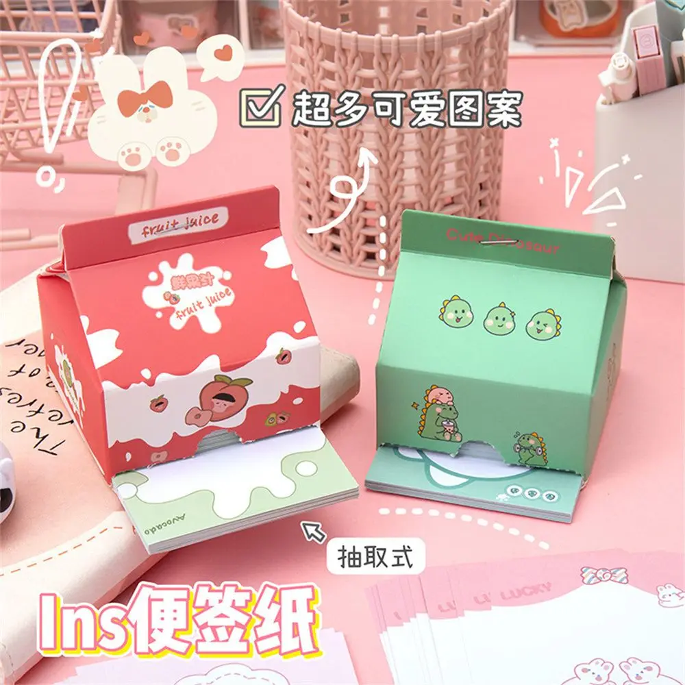 

200 Sheets Kawaii Daily Check List To Do List Notepad School Office Milk Bear Memo Pad Notes Paper