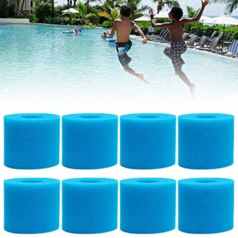 Pool Filter Cartridge For Type H,Replacement Swimming Pool Filter Foam Sponge Filter Cartridges For Intex Type H