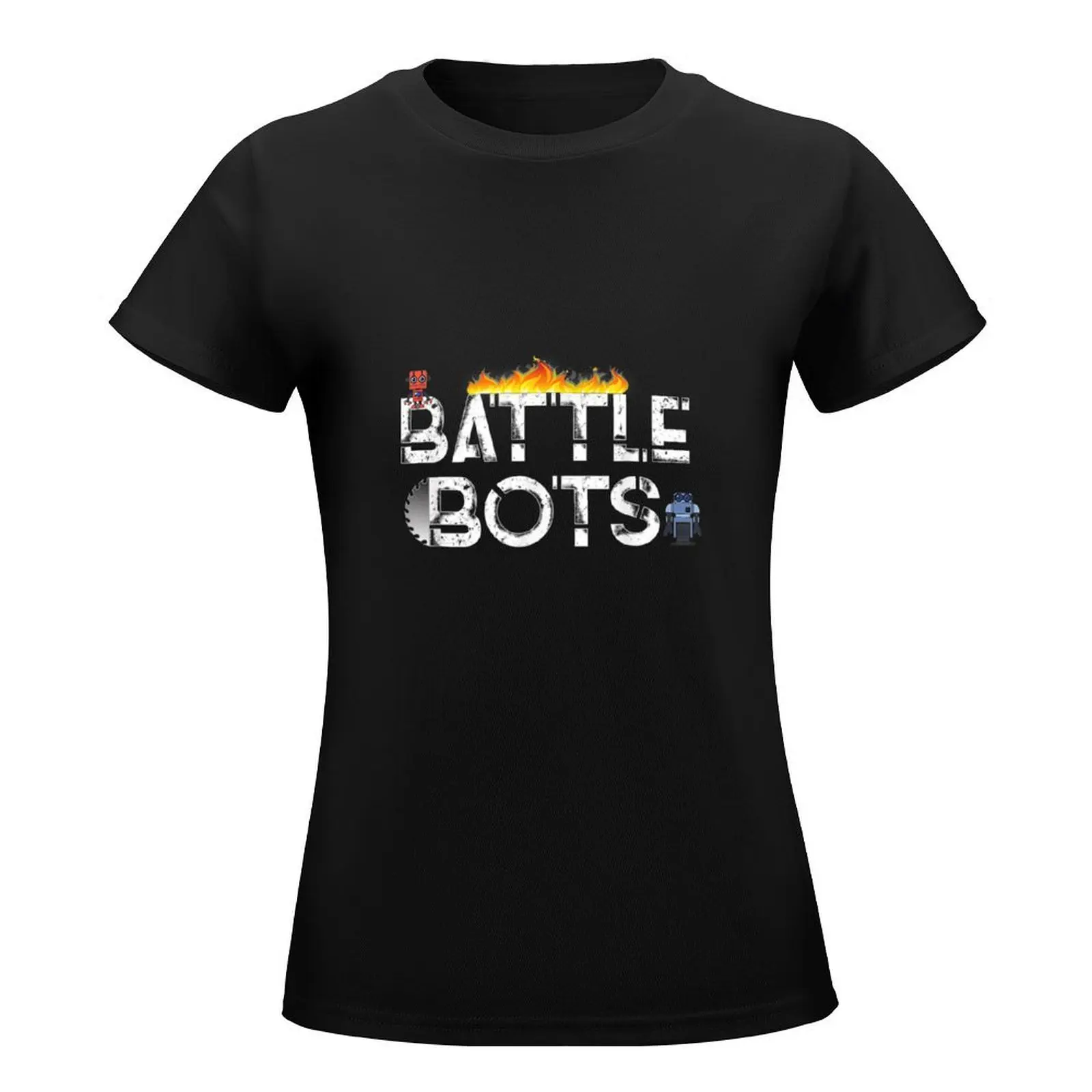 Battle Bots Fighting Robots T-Shirt anime clothes graphics aesthetic clothes plus size t shirts for Women loose fit