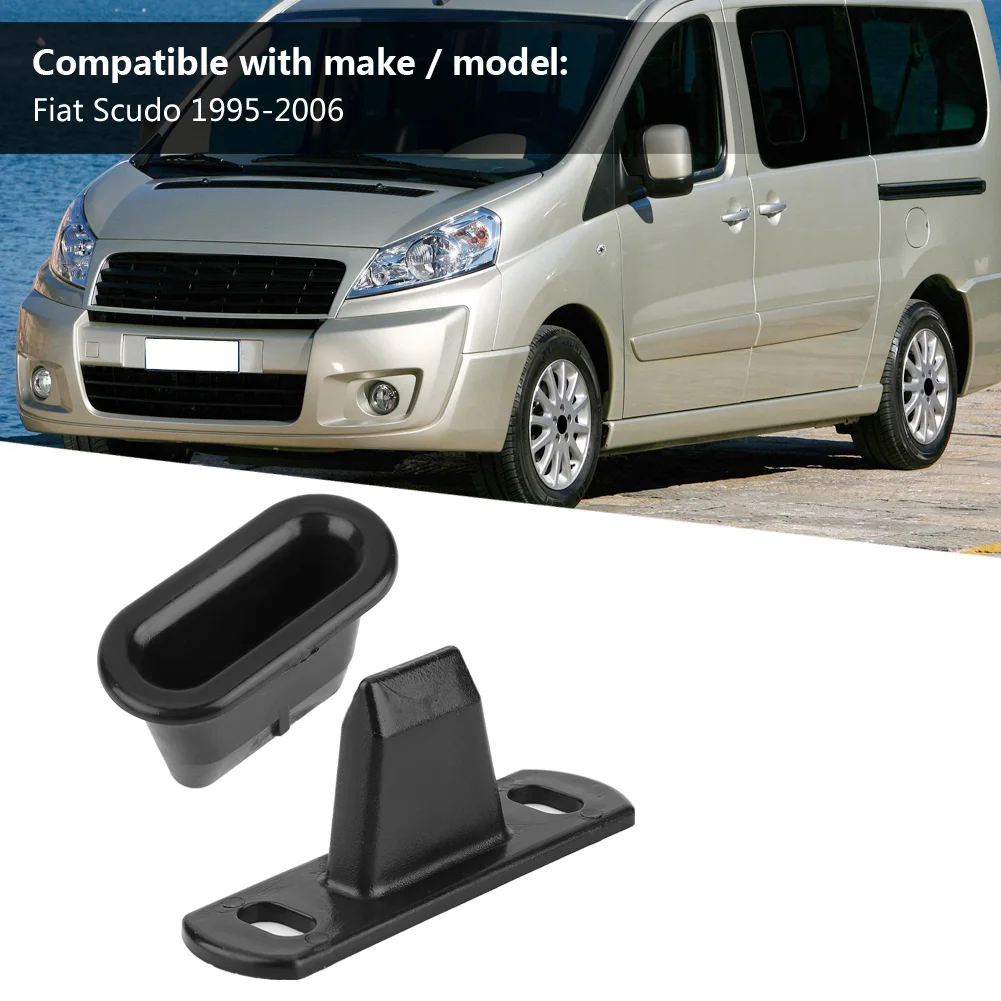 Genuine Side Sliding Door Locator Pin Guide amp Set Kit for Fiat Scudo 1995-2006 Door Lock Latch Repair Black