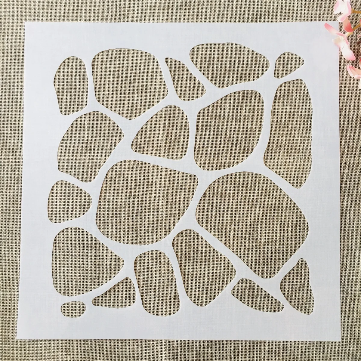30*30cm Mosaic Texture DIY Layering Stencils Wall Painting Scrapbook Coloring Embossing Album Decorative Template
