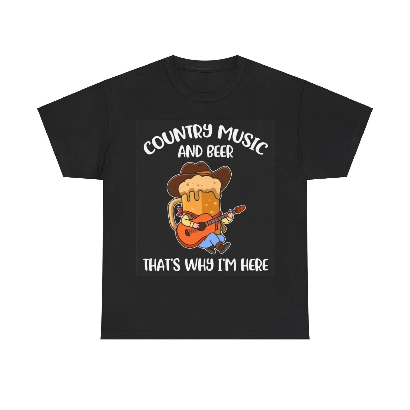 Country Music Tshirt Porch Beer Combs Funny Gift Unisex Heavy Cotton Tee Gift