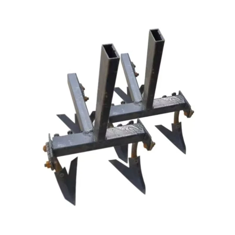 

New agricultural triangular hoe for rotary tillers - tools for removing weeds, trenching and tilling