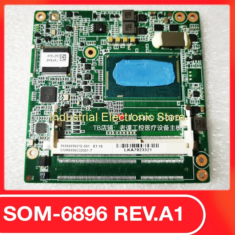 

For Advantech SOM-6896 Rev.A1 01-2 Industrial Control Motherboard SOM-6896C3-T01A1E