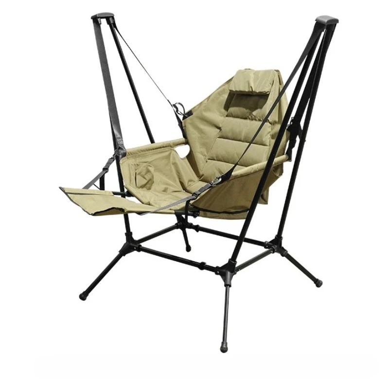 

Outdoor Folding Large Hammock Rocking Swinging Relax Camping Chair with Carry Shoulder for Adults for Beach and Picnic